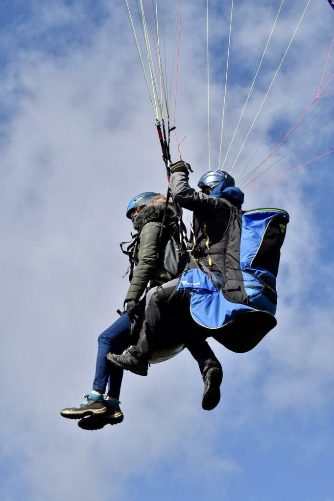 parapente en biplace
